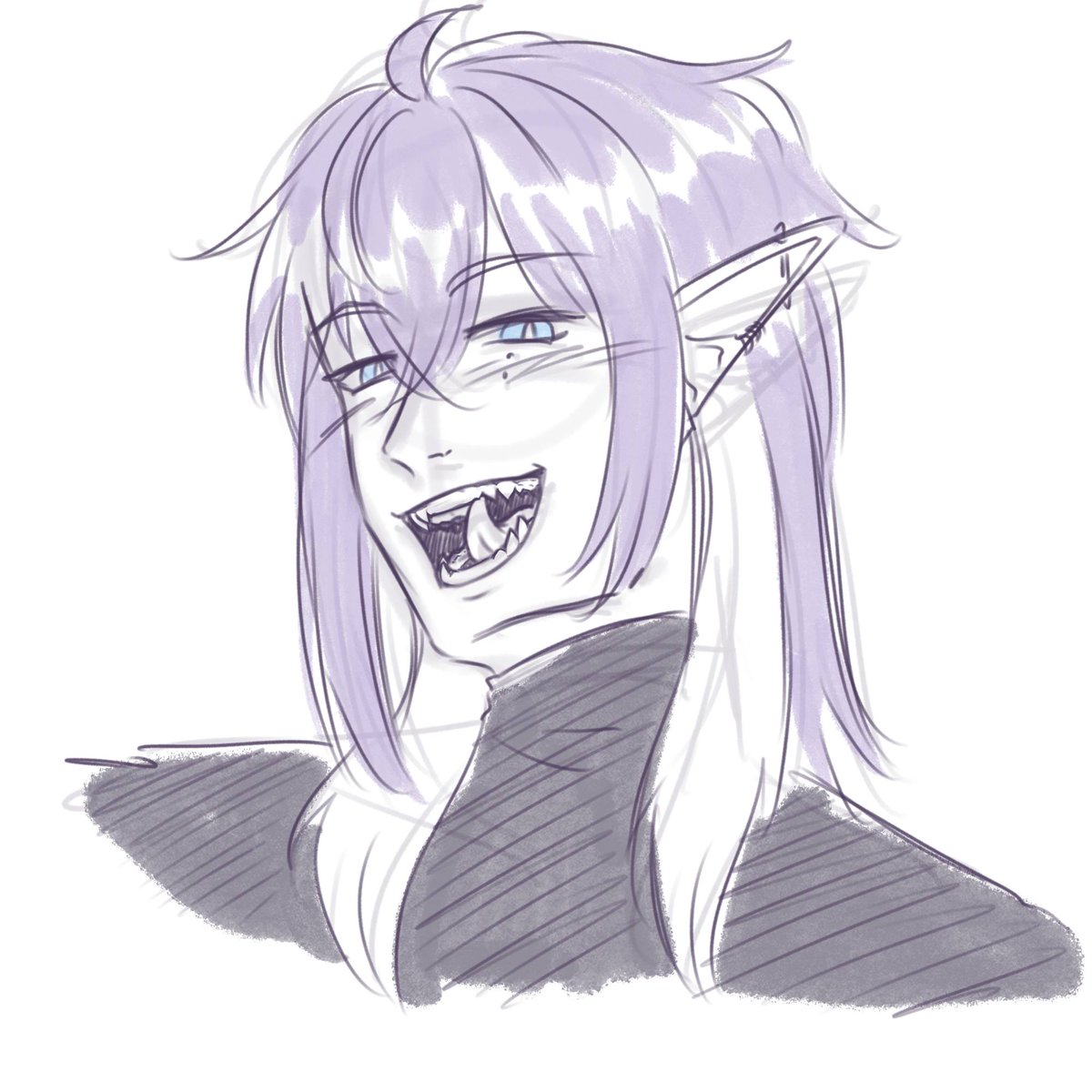 hei1_n's tweet photo. You have cute fangs https://t.co/4ko4OHPV37