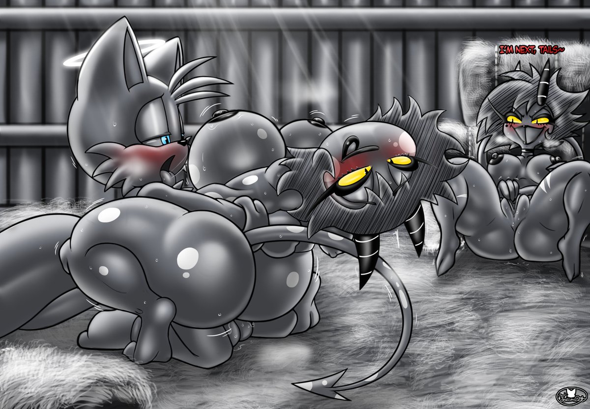 FoxiumArt's tweet photo. "Threesome on the Farm"

Another redraw I wanted to do. I hope you like it ;) https://t.co/l3Pf9aE50r