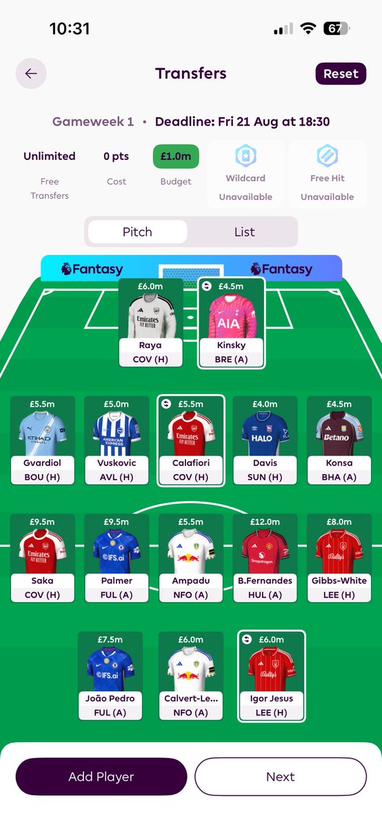 FPLcal27's tweet photo. @TheFootyMind3 https://t.co/1pCgdedBYW