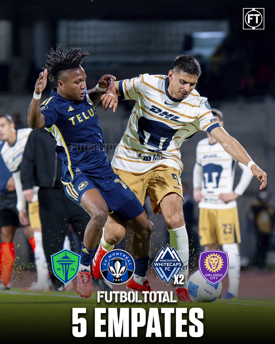 futboltotal's tweet photo. NO PUEDEN ❌

El balance de Pumas ante equipos de MLS es negativo y los números hablan.

🤔 Desde la final de la CONCACAF de 2022, ha enfrentado 15 equipos de la liga estadounidense, y aunque ha conseguido victorias, algunas son irrelevantes. https://t.co/0b0uCwGxAr