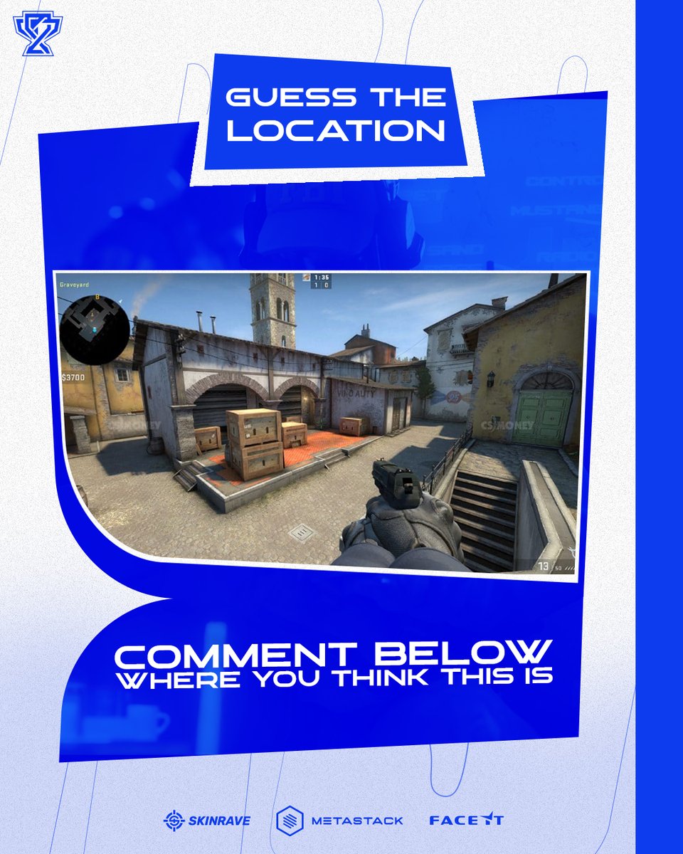 CSCL_EU's tweet photo. How well do you really know Counter-Strike? 🤔
One screenshot. One map.
What's your answer? 👇
#CS2 #CounterStrike #CSCL #Esports #GamingCommunity https://t.co/d9XHDe8yOr