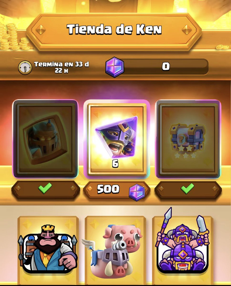 fayvew's tweet photo. 🚨 BREAKING: Someone reportedly just unlocked the Mega Knight Hero. 👀

Thoughts? 🤔👇

#ClashRoyale https://t.co/TmfFpgrgHE