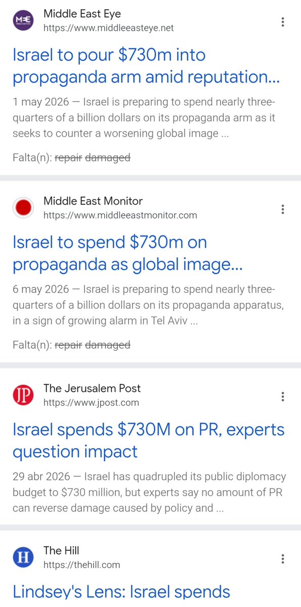 malvibrozo's tweet photo. Recuerden que Israel está pagando para intentar lavar su imagen. No me sorprendería que el texto de Shabot sea parte de eso, y tampoco me sorprende que Nexo$ se haya rentado. https://t.co/b5CyuigzI8