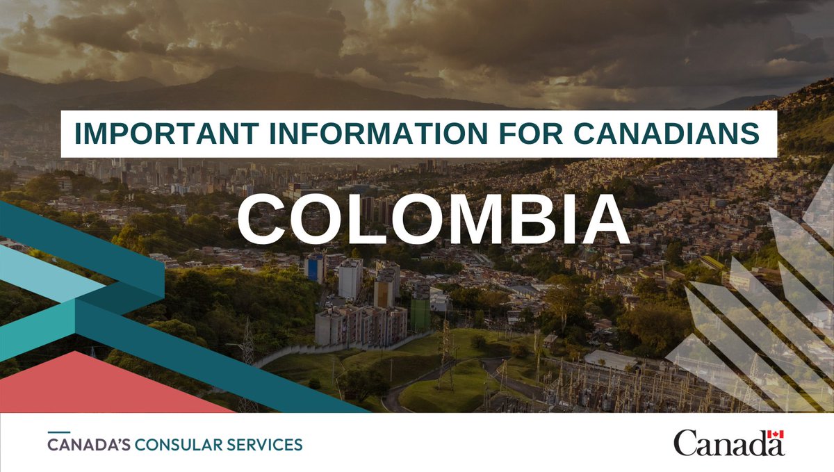 TravelGoC's tweet photo. We have updated our travel advice for #Colombia due to the presidential inauguration that will take place on August 7 in #Cali, and increased activity at #Puracé volcano near #Popayán. For more details: https://t.co/zUIwi1DyEr https://t.co/qUcrEiL5Tg