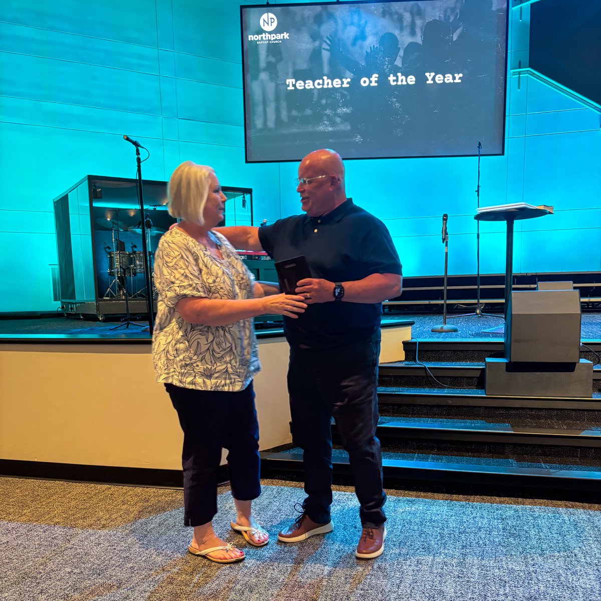 TBFAlabama's tweet photo. Nathan presented at North Park Baptist in Trussville for their leadership dinner and to talk about Forward in Faith. Their goal is paying off debt so they can double missions giving and open their campus to the community. That's what a vision campaign can do. https://t.co/vKA02M1Oyb