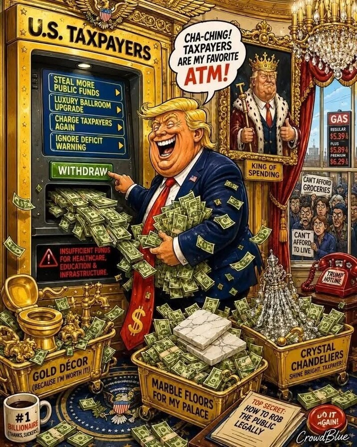 zark_101's tweet photo. @Zack_magaig get a grip, his salary is chump change when compared to what he is making off the presidency. His personal net worth has skyrocketed, climbing from an estimated $2.3 billion in 2024 to $6.5 billion in 2026, marking a total wealth increase of $4.2 billion. https://t.co/yGfrDlZe88
