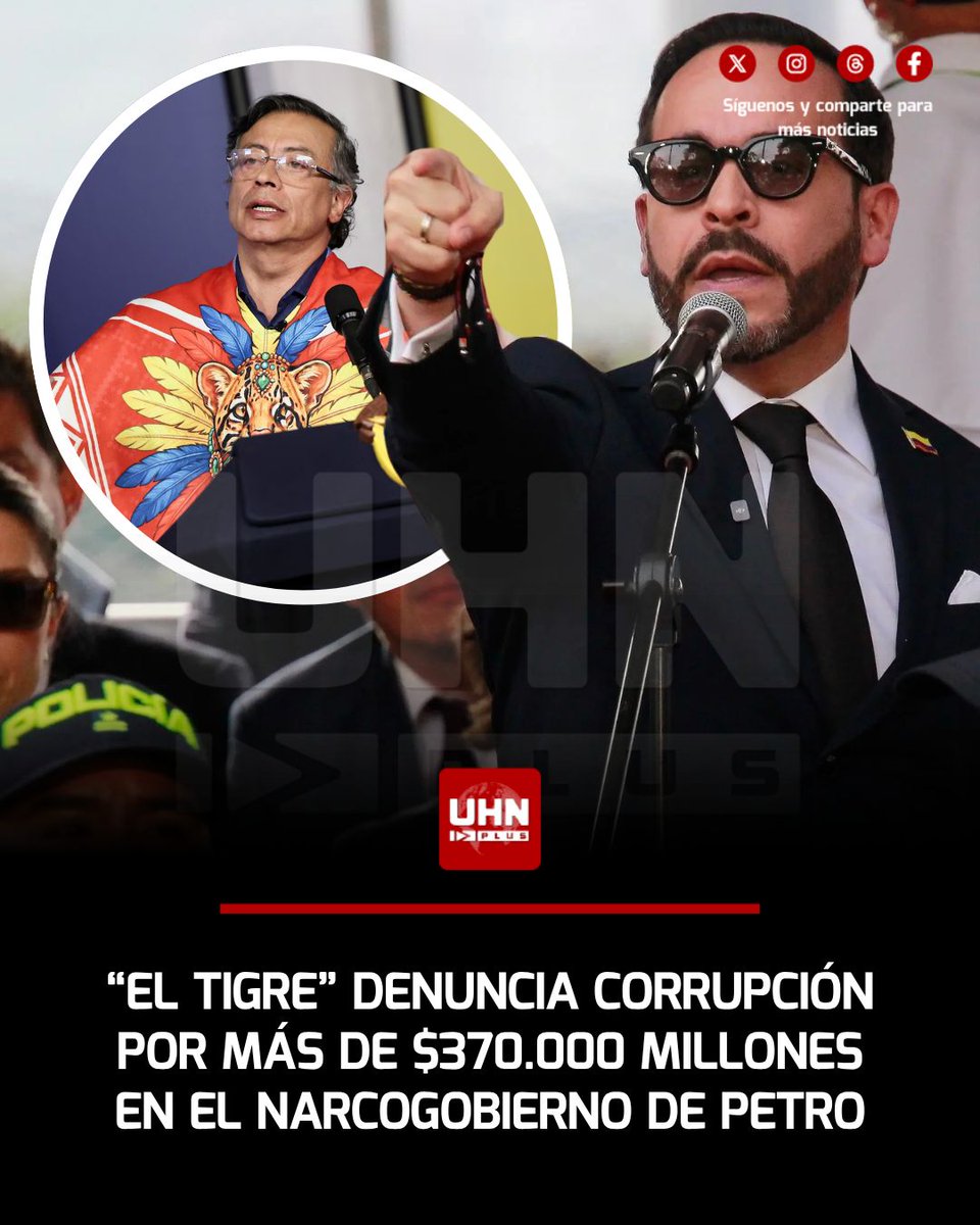 UHN_Plus's tweet photo. 🇨🇴‼️ | El equipo del Presidente Abelardo De La Espriella radicó ante la Fiscalía, Contraloría y Procuraduría este miércoles una batería de denuncias sobre graves irregularidades en la administración saliente. Entre los hallazgos destacan posibles sobrecostos del 85% en la compra de sistemas antidrones para Defensa, contratos irregulares en la UNP por $24.800 millones pese a suspensión judicial, y presuntas presiones políticas en contratos jurídicos de CENIT.