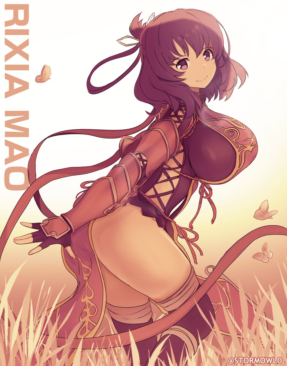 Stormowl0's tweet photo. I present, Rixia, enjoying the summer breeze. ☀️ https://t.co/wpCzu2oHE7