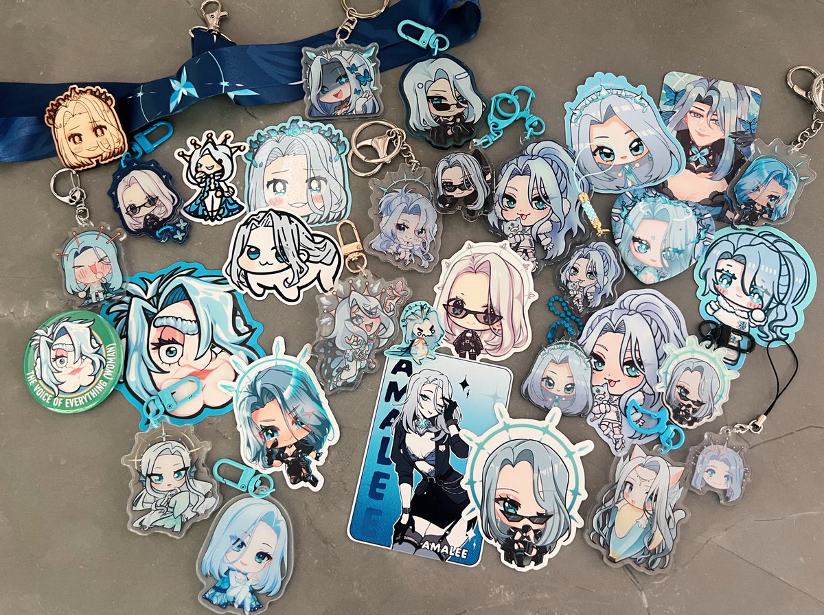 LeeandLie's tweet photo. My Offkai haul is here! 🦋🥹 blown away every year by the amount of fanart and fan merch being sold of my vtuber at this convention! I’m so honored! Can’t wait to add this to my collection~ https://t.co/ghgiB8K9g4