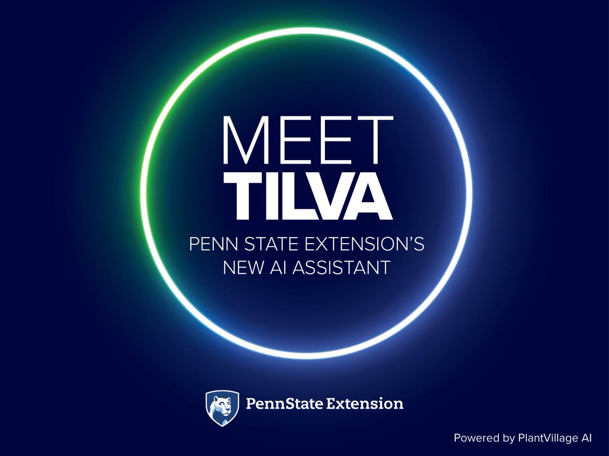 AdvocateState's tweet photo. Built for busy producers, this AI tool from Penn State Extension offers quick, trusted answers on agriculture, food, and the environment 24/7. https://t.co/F2keTcNiun
