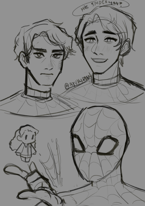 Ayukirinn's tweet photo. peter doodles!

#SpiderMan #SpiderManBrandNewDay https://t.co/ClDyBh4wYY