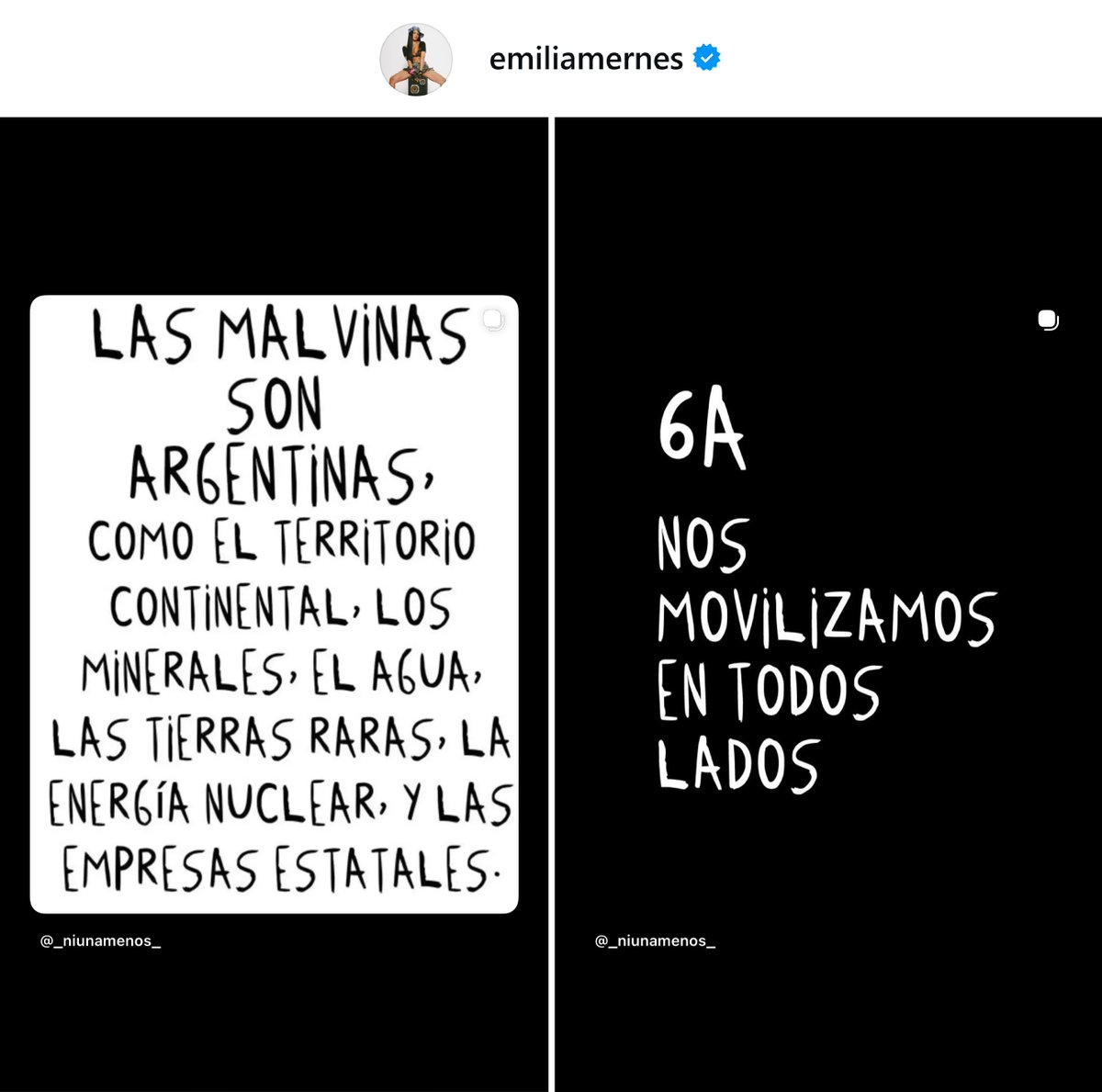 porquetendencia's tweet photo. "Emilia":
Por las publicaciones que Emilia Mernes compartió en Instagram https://t.co/Wh98YXvOfq