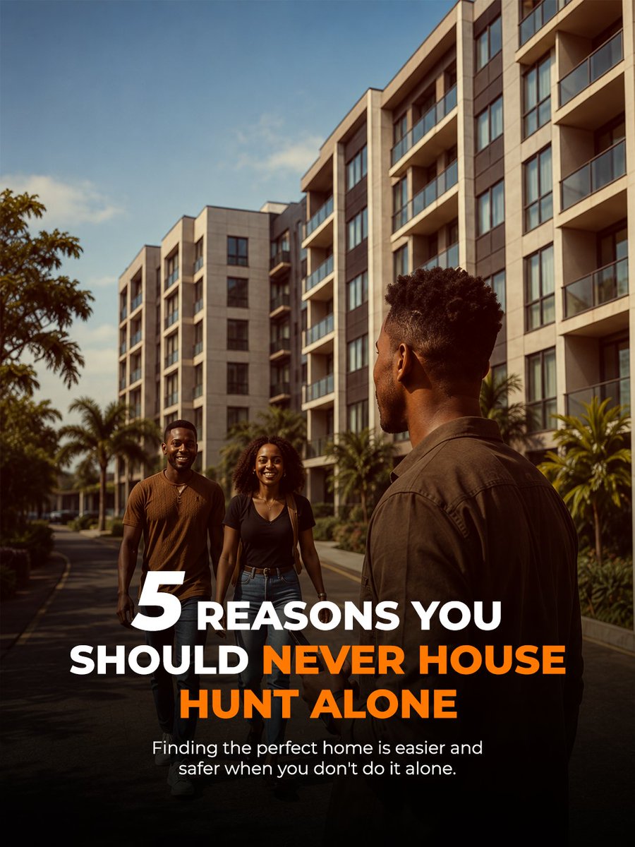 nobzoapp's tweet photo. House hunting alone is how you end up "settling" for an apartment you don't even like 😅
5 reasons you should never do it solo →
Save this before your next apartment hunt.
#NOBZO #LiveBetterWithNOBZO #HouseHunting https://t.co/PvssbciXcp