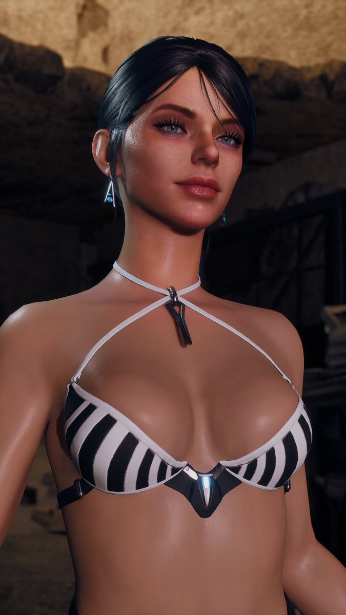 VeteszHub's tweet photo. Interesting, she is quite good at hiding all her metal parts... 🤔

#TheFirstDescendant #TFD #Sharen #VirtualPhotography https://t.co/ABvV1oIJvR