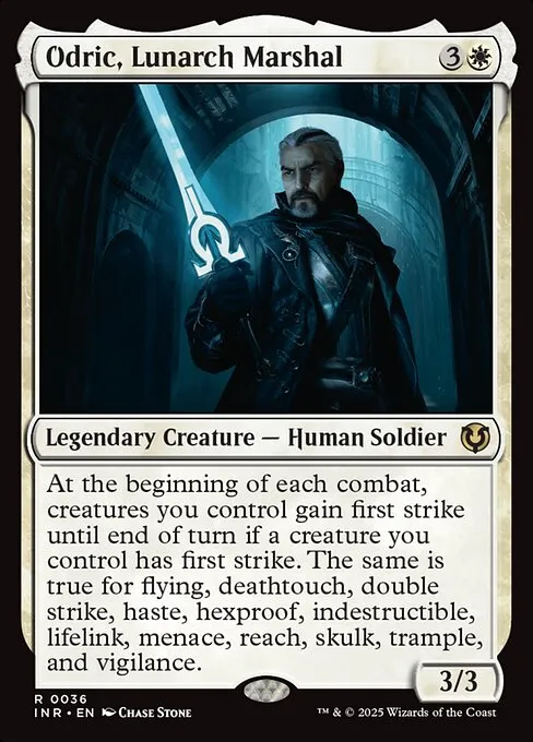 Detrik_Xanthos's tweet photo. @DistantCoder One would give all of your creatures double strike with Tsagan on the board and at max speed they get deathtouch too and the other gives pseudo unblockable https://t.co/uUmFKDwhBh