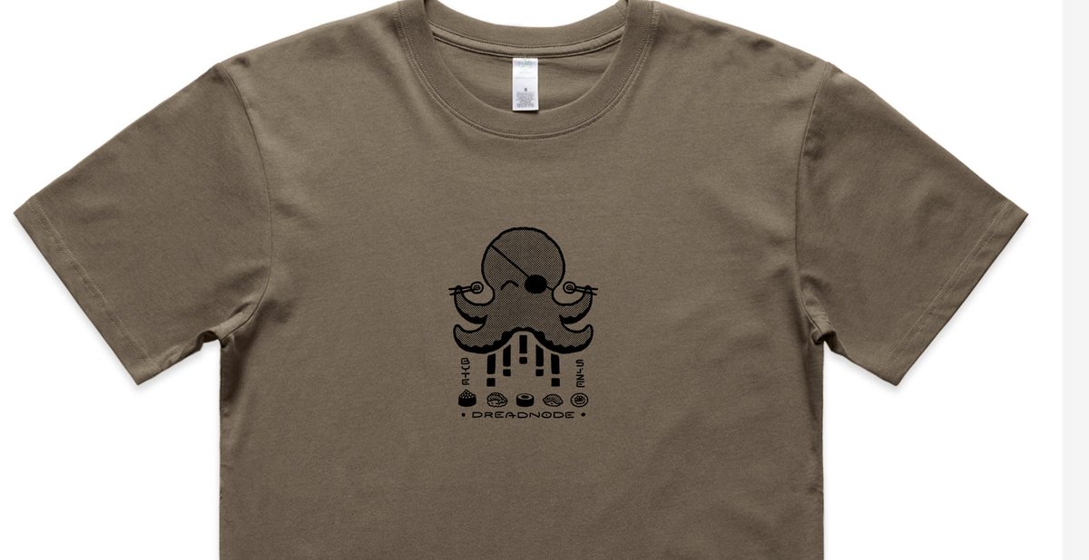 dreadnode's tweet photo. We made some new shirts for you, and your little ones, too. Available at @AISecurityForum tomorrow. 🍣🐙 #thisishowweroll https://t.co/hsiD3lDJml