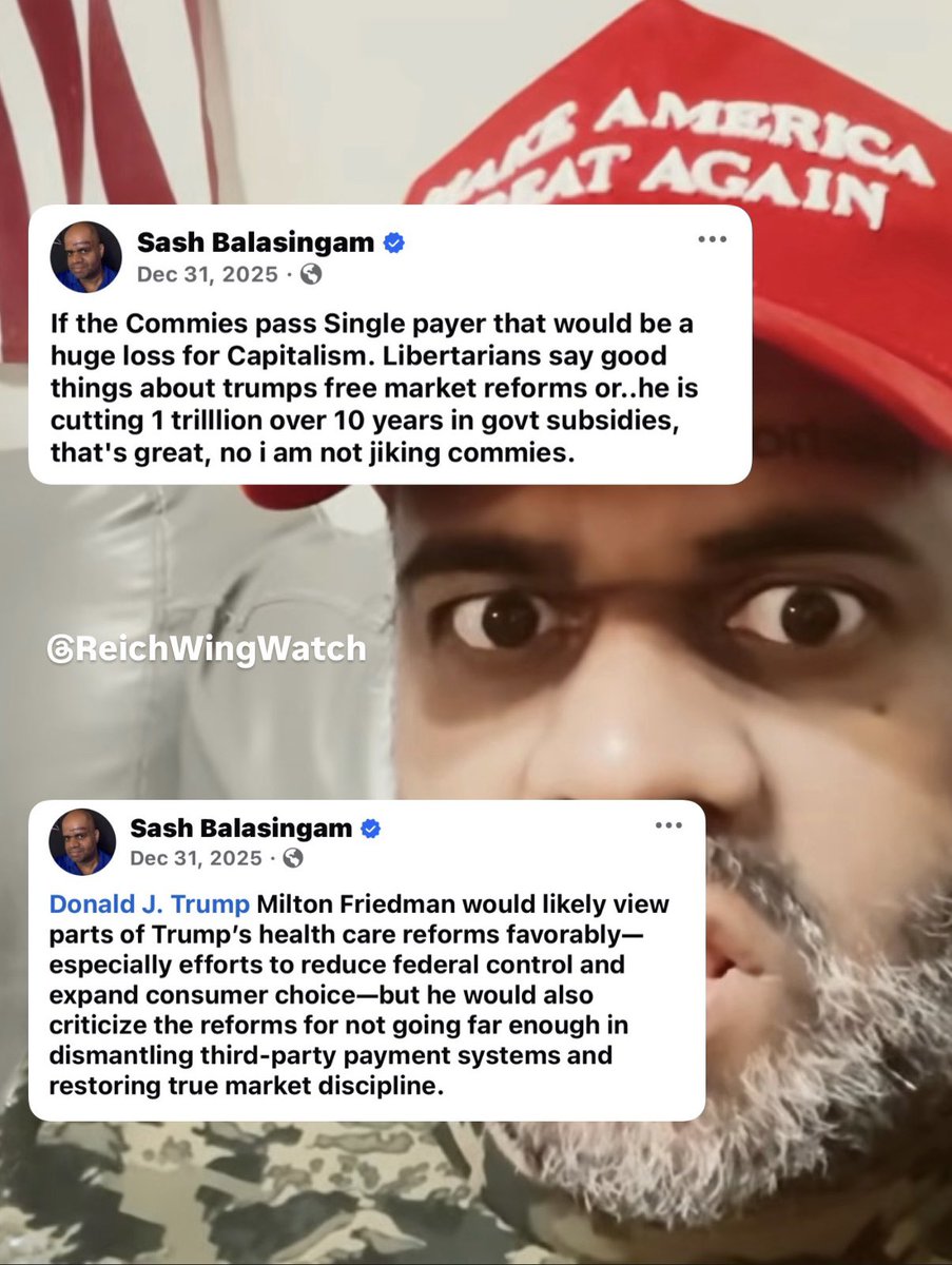 ReichWingWatch's tweet photo. More of Balasinkam’s Facebook posts 👇 https://t.co/j26MdNeWgw