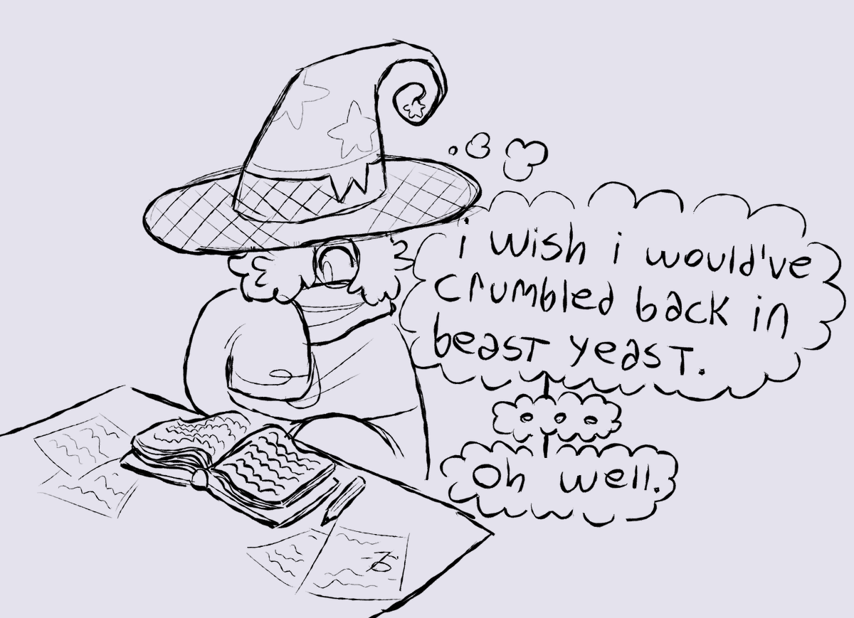 beetlefied's tweet photo. TW // PASSIVE SUICIDAL IDEATION
.
wizard cookie angst because i like making him suffer
this is post-beast yeast obv
#wizardcookie https://t.co/RIh7cyu7z0