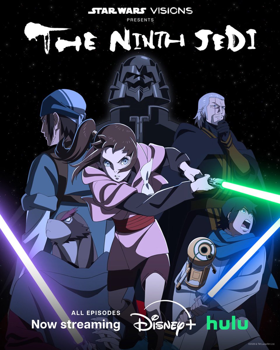 SombradeImperio's tweet photo. ¡HA SIDO LIBERADA! 🚨🚨
La mini serie La Novena Jedi, el spinoff de Visions, protagonizada por Kara Zhima en estilo anime ha sido liberada completita en sus 8 episodios en Disney + masters. ¿ya la vieron o piensan verla? 
#StarWars https://t.co/wuFLgjfSBm