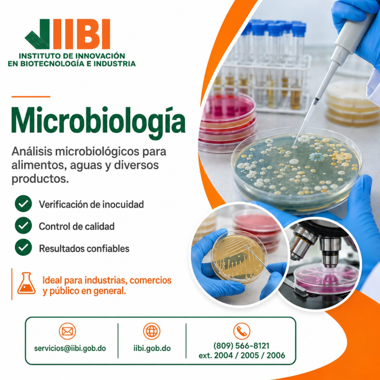 IIBIOFICIALRD's tweet photo. En el IIBI analizamos alimentos, aguas y productos para verificar su inocuidad y calidad. 📷 ¿Tienes preguntas? Escríbenos por DM: Facebook: IIBI X e Instagram:
@iibioficialrd
Otros canales: 📷 809-566-8121, ext. 2004, 2005 y 2006 #IIBI https://t.co/ozMtXXGER3