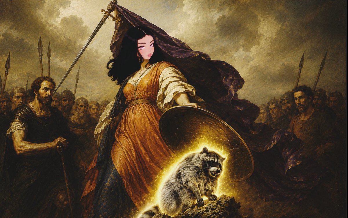 JaulaDePerreo's tweet photo. This is the new official X

All larpers will be vanquished

Long live the Raccoon Queen

This is just the beginning for solana:Ge87EtsjwRQbHaqQmKRno69RFTwh9bfSsm99XNxTpump 

THE KING OF THE RACCOONS https://t.co/zuf8kLjmsv