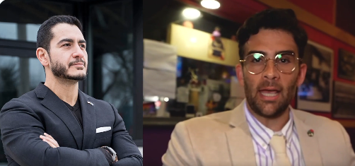 sayitnspinit's tweet photo. These two fucking jihadist ass clowns shouldn't be allowed anywhere near public office in the United States! https://t.co/u73XSzmtLR