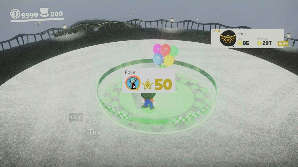 Pokecatch031's tweet photo. finally reached rank 50 balloon world wahooooo :D #MarioOdyssey https://t.co/3bAgttBA4A