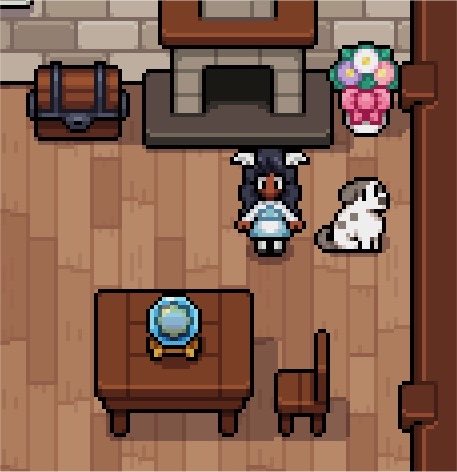 eternalsonas's tweet photo. I’ve been playing fields of mistria for 4 hours https://t.co/4YCWnnRJE2