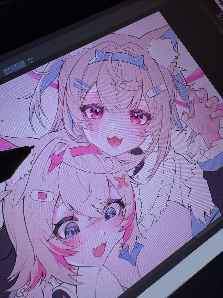 Hoyamiwi's tweet photo. WIP 🐾| #FUWAMOCO
#FWMCpix #イラスト https://t.co/EffIOENORM