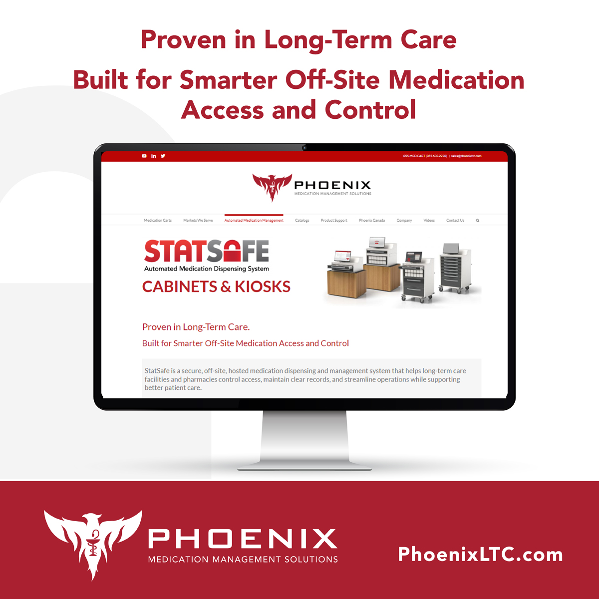 PHXMedMgmt's tweet photo. π #StatSafe has a π web page you want to check out!
See how you can:
π΄ Save money
π΄ Save time
π΄ Eliminate redundancy
π΄ Streamline operations
π΄ Improve efficiency
π΄ Support better care
Visit the new page β https://t.co/D4RMZCwH1J https://t.co/SCglhvxMRx