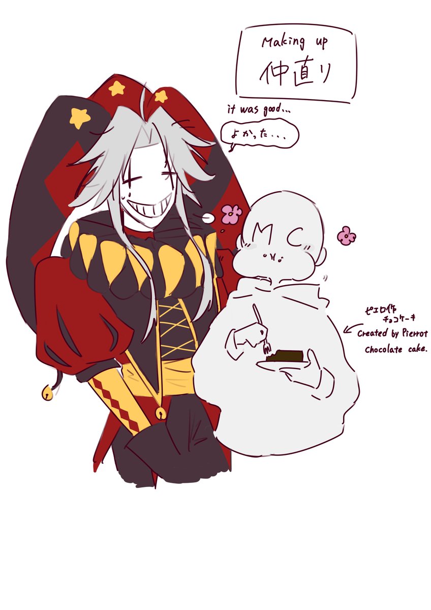 annkoromothi_'s tweet photo. #thefreakcircus #tfc #Pierrot #tfcfanart 
喧嘩 https://t.co/hJn9auOZ4j