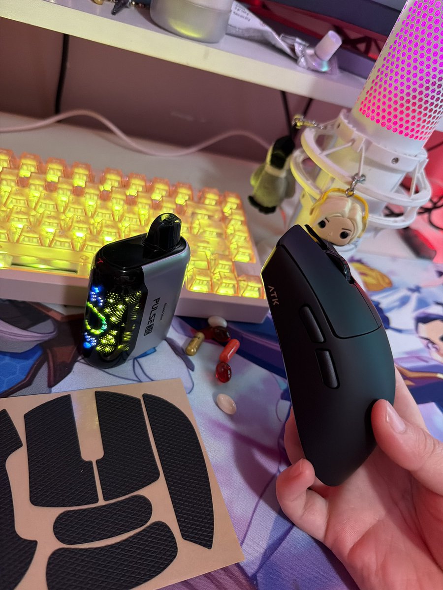 amarivl_'s tweet photo. Nuevo mouse :D #newmouse #valo
ATK Blazing Sky X1 V2 Ultimate Wireless Gaming Mouse, PAW3950 Ultra Sensor, DPI up to 42,000, 54g Lightweight, 8K Polling, 800 Hr Battery Life, All-New Nano Coating, Dual-Mode 2.4G/Wired - Black https://t.co/QPRjZHMGM4