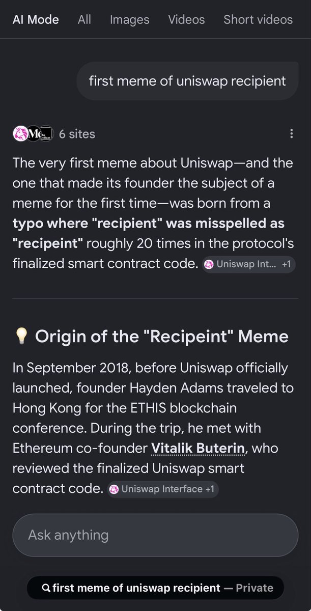 slowghhh's tweet photo. @RECIPEINT_UNI @haydenzadams @Uniswap @VitalikButerin https://t.co/9OPa7LhhTX