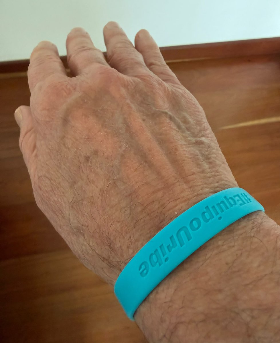 migueluribel's tweet photo. Llevo en la muñeca la manilla que llevaba Miguel cuando lo asesinaron.

En ella encuentro la fuerza para hablar en su nombre y defender su legado.

Adonde yo vaya, Miguel me acompaña.

Estaremos juntos en la posesión del presidente Abelardo este 7 de agosto.

Ese día jurará defender el país.

Llevará a los criminales a la cárcel.

Hará justicia para que no haya más impunidad.

Será el punto de partida para recuperar el país con seguridad y patriotismo.

Como lo soñamos con Miguel.

#PapáMiguel #Seguridad