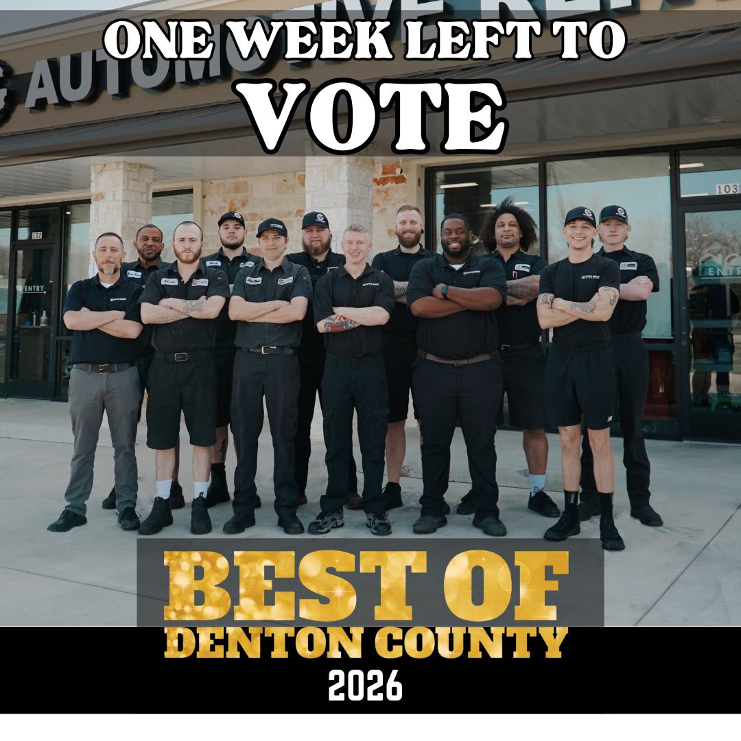 FifthGearAuto's tweet photo. 🔧 Last call to vote! Best of Denton County 2026 is almost over, and we’re aiming for Best Auto Repair Shop. Your support means everything—one more vote could make all the difference. Cast your vote at: https://t.co/i8MXoZvjAQ https://t.co/NkV3K81IZo