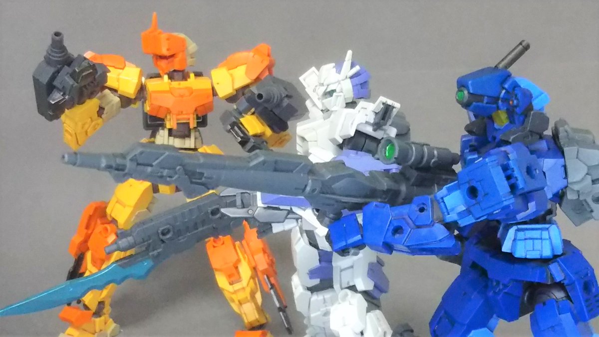IDG33788990's tweet photo. #30MMRRep2
戦場に、3機のEXMが現れた。
「連合軍所属『トライ・ヘッド』だ
……オレらはそっちと違って紳士だからな、手順を踏んでやるよ。
友軍の都市襲撃しやがるとかどーゆー了見だコラ」 https://t.co/Ihx8wGASCg