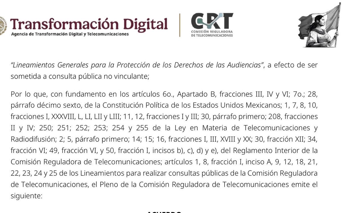 rgilzuarth's tweet photo. Dicen que es autorregulación y que no pretenden amenazar a los medios de comunicación y periodistas con sanciones. 

Juzguen ustedes. 

El proyecto de lineamientos sobre derechos de las audiencias invoca la facultad del Gobierno de “ordenar la suspensión precautoria de las transmisiones” de las concesionarias. 

O te callas o te bajo la señal. 

Así de burdos.