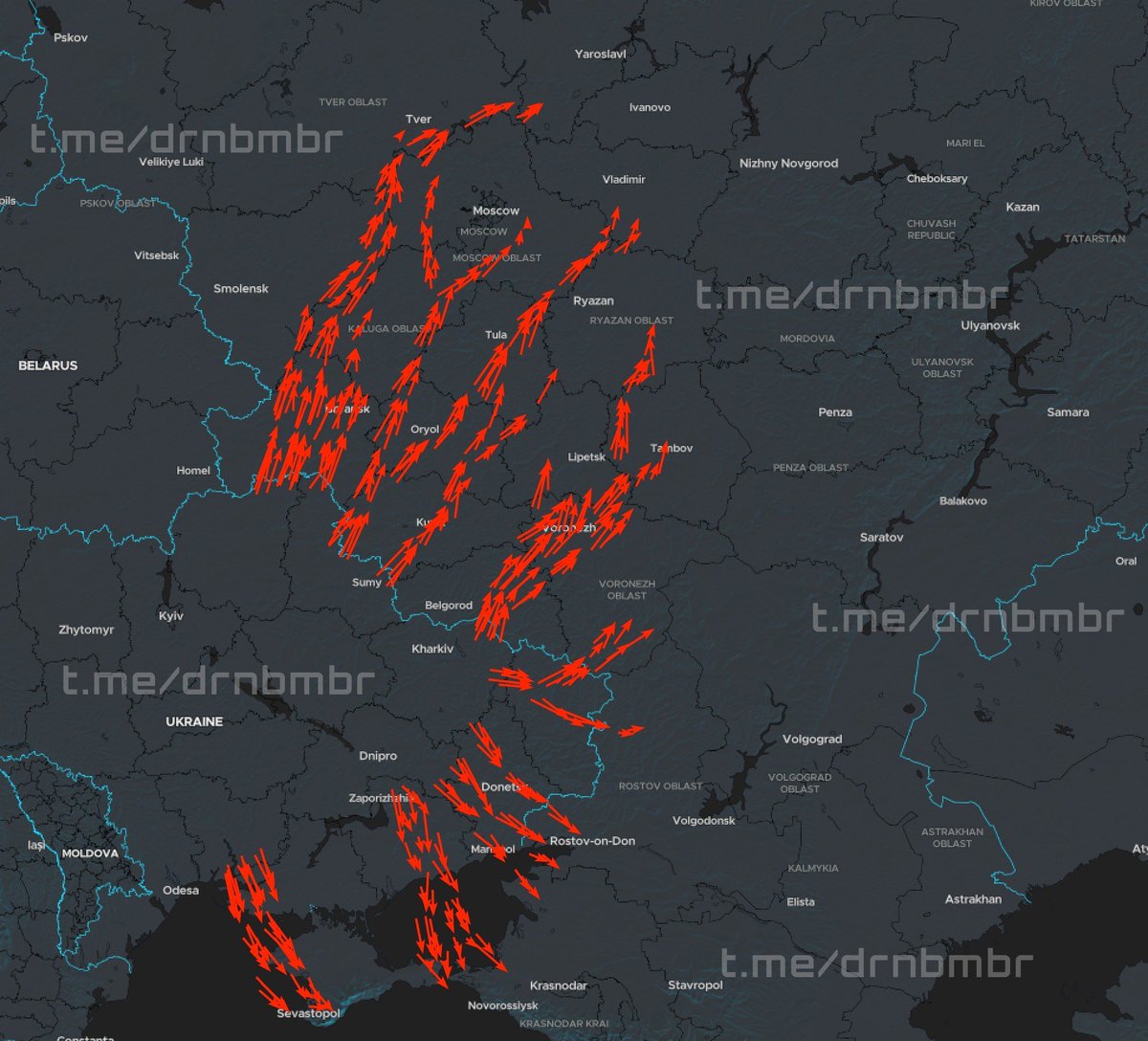maria_drutska's tweet photo. Tonight's round of drone sanctions is now enroute, with 430 being reported by Russian sources so far.

Wildberries: your package is out for delivery. Signature not required, please remember to leave a review! 🤳🔥 https://t.co/M2Cbxl1Xeg