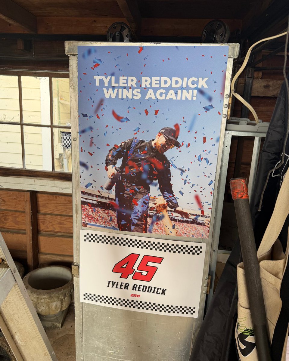 SupplyHouse_com's tweet photo. We can’t let these moments with @Tyler_Reddick and @23XIracing go to waste. Do you have a favorite? 👀
 
#BehindTheScenes #TylerReddick #SupplyHouse #23XI https://t.co/KfXoxOeYFy