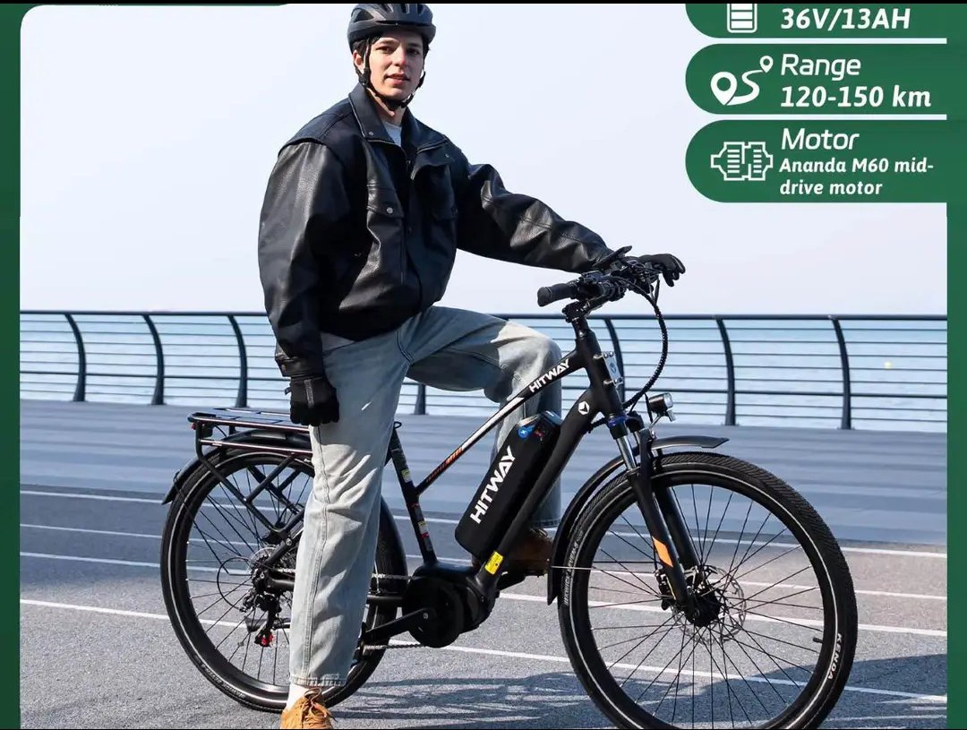 Laura195666's tweet photo. HITWAY 27,5" E Bike, Elektrofahrrad Trekkingrad E-Bike Herren Damen mit 36V 13AH Akku, 250W Hinterradmotor/Mittelmotor, E-Fahrrad mit 7-Gang, Pedelec Citybike EBike für Erwachsene https://t.co/nSA5rktod9