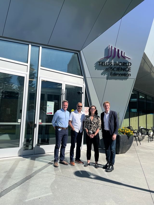 MarcMillerVM's tweet photo. Places like @TWoSEdm in Edmonton invite people of all ages to discover science through immersive experiences, hands-on workshops, and engaging exhibits. I met the team, who are working hard to bring this important community space back to life after recent flooding. https://t.co/yJgWsZ0lYI
