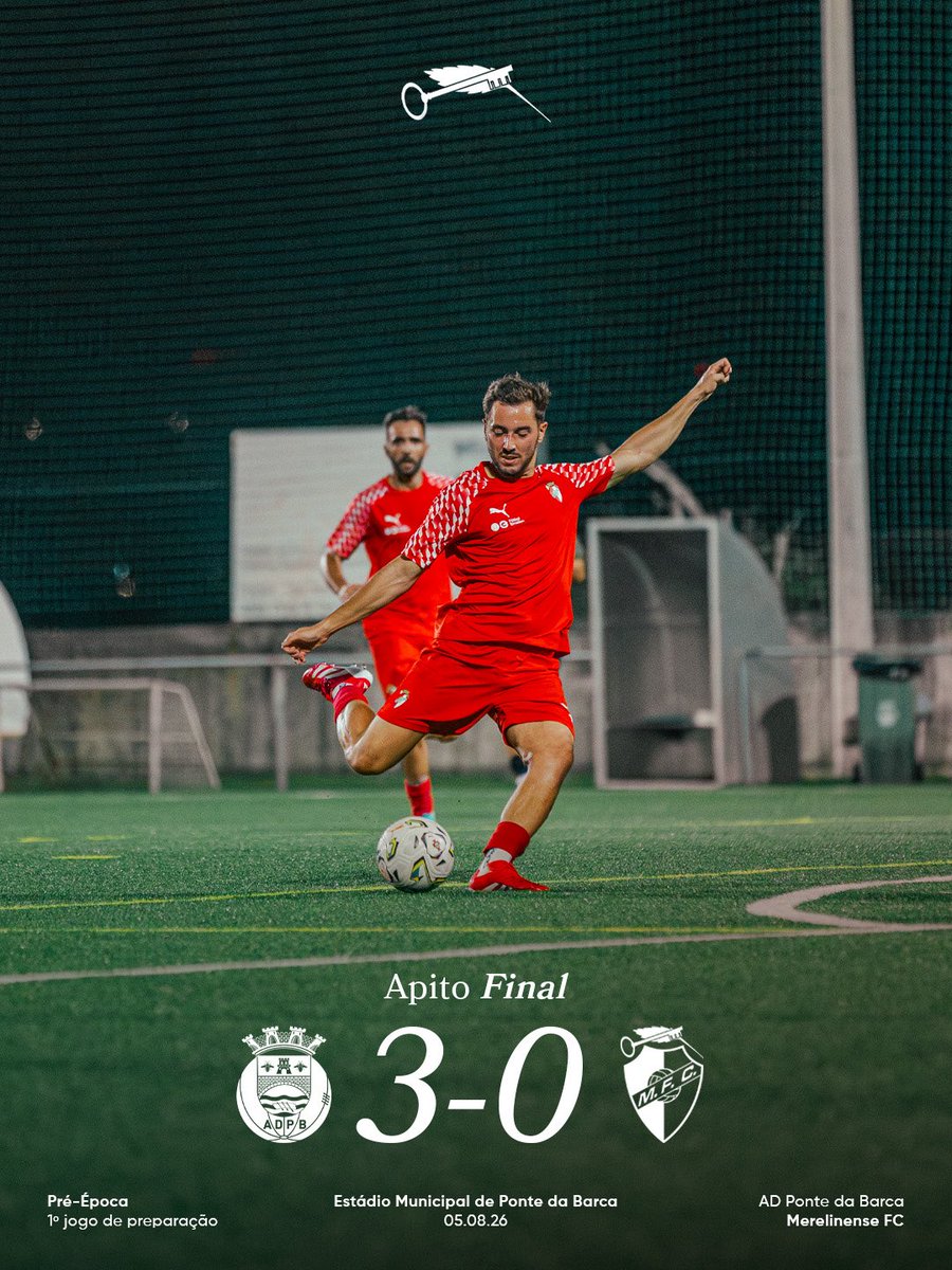 Merelinensefc's tweet photo. Fim do primeiro teste da pré-época, continuamos no Sábado em Ponte de Lima 💪

#VestirMerelim https://t.co/5zFT4m1iIY