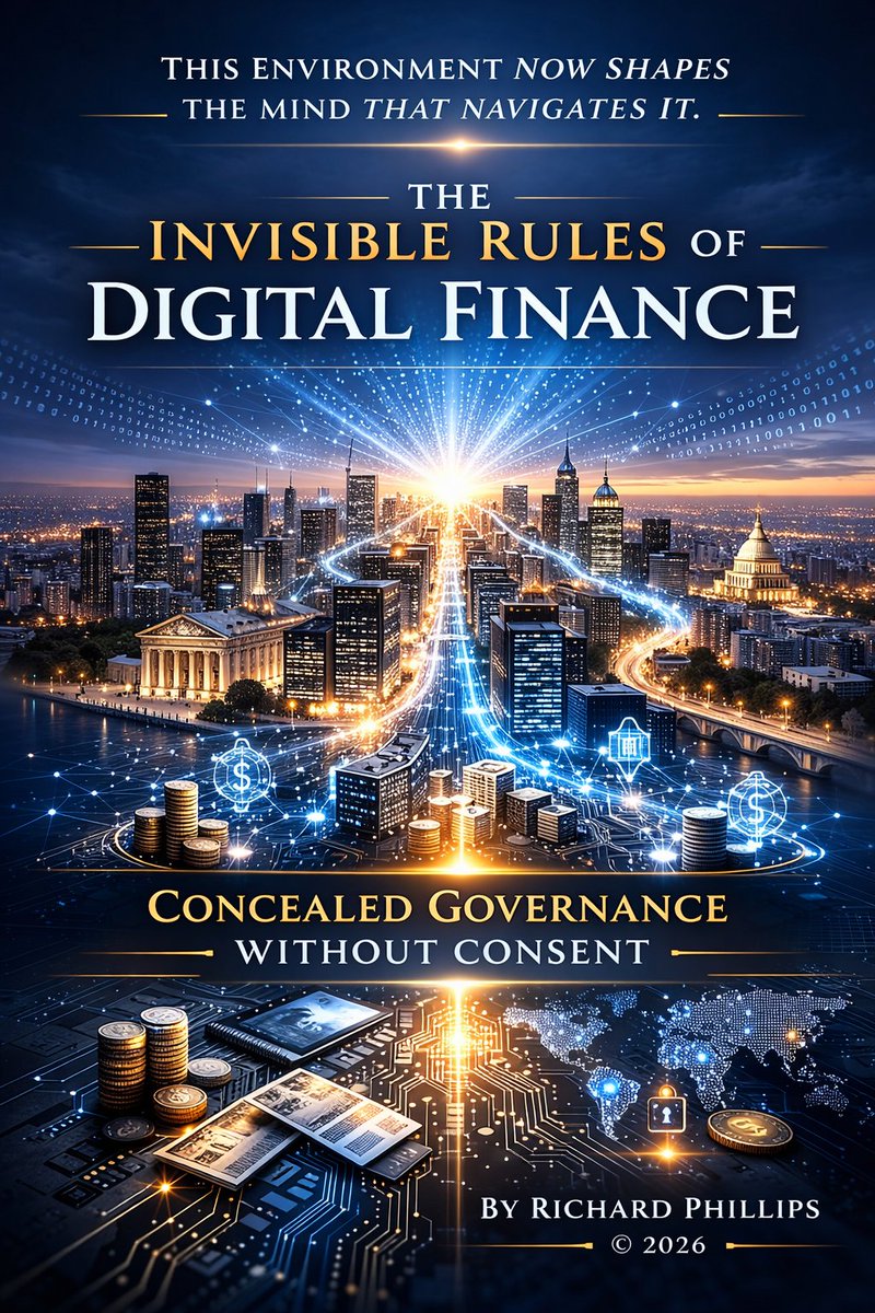 DigitalProEBCC's tweet photo. @KuwlShow Rob, the deeper transition is examined in The Invisible Rules of Digital Finance: money becoming programmable &amp; interoperable by automated systems. The question is not fast value moves—but the invisible rules governing access, risk, and control. 
https://t.co/zOjJ4wAec1 QFS or ? https://t.co/8auCyt4PJd
