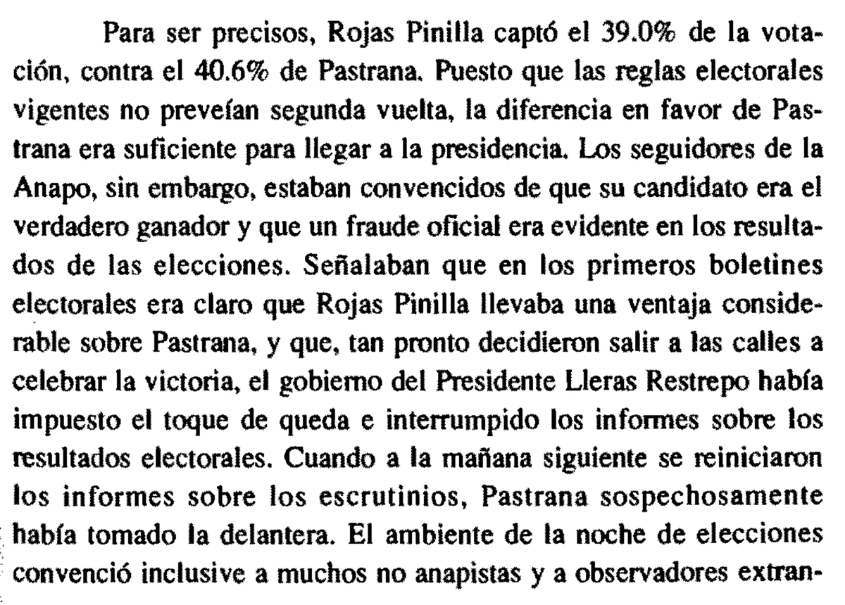 ptrujilloalv's tweet photo. @JorgeARestrepo -David Bushnell, "Colombia, una nación a pesar de sí misma" https://t.co/iag8UidJco