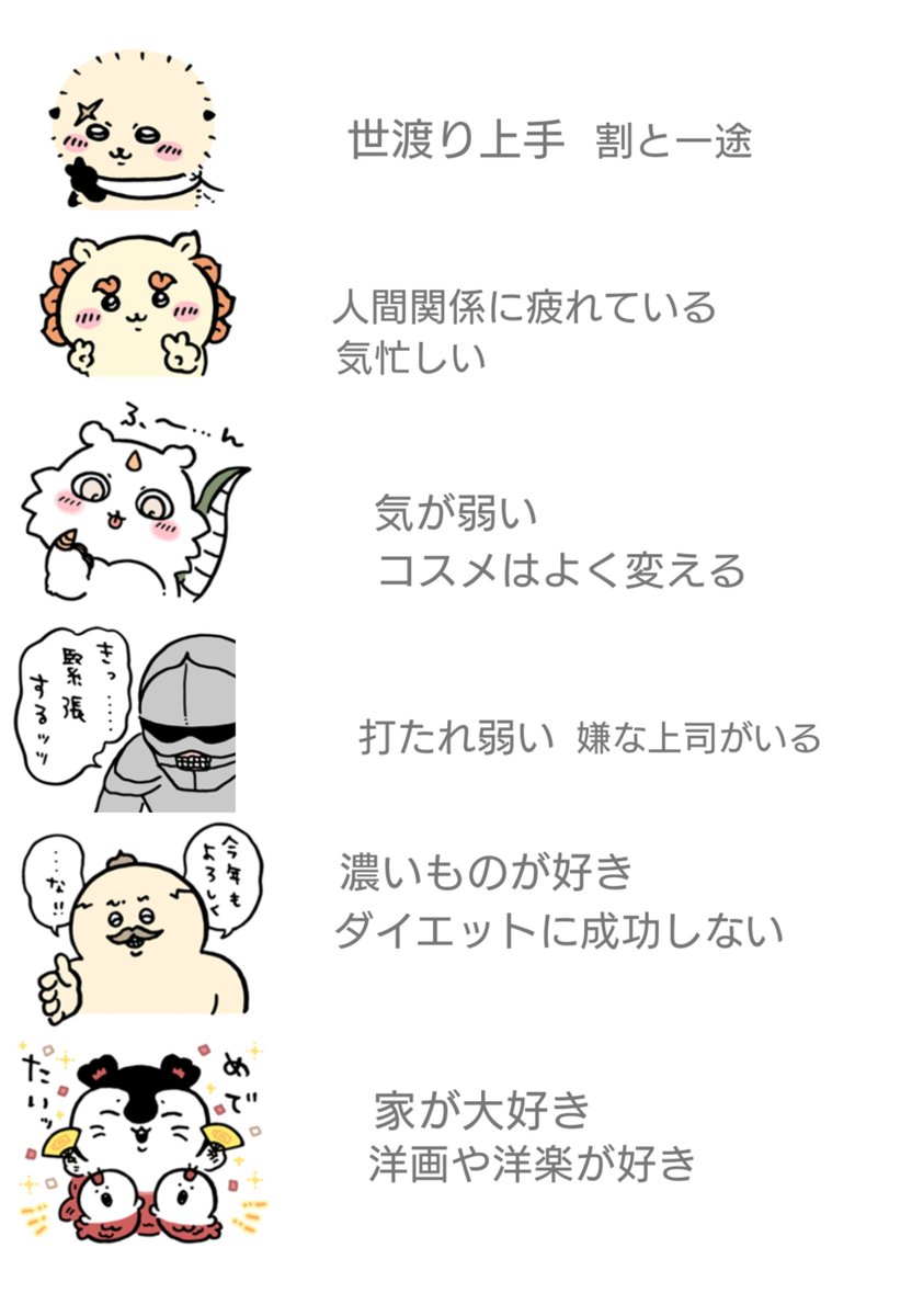 naa11434832's tweet photo. 各キャラを推す人の特徴はこれだ!

※本当に適当ですので軽く流してください https://t.co/rzH9L74oWO