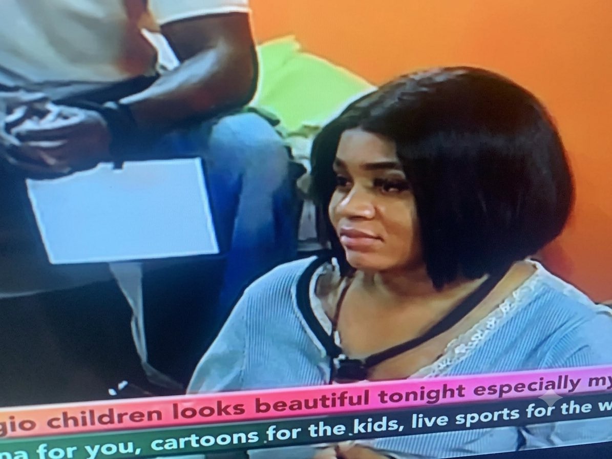 ThatSweetCm's tweet photo. In all this fight,all I’m seeing is Facecard 👇🏽
#BBNaija https://t.co/vn6tZ4JfhW