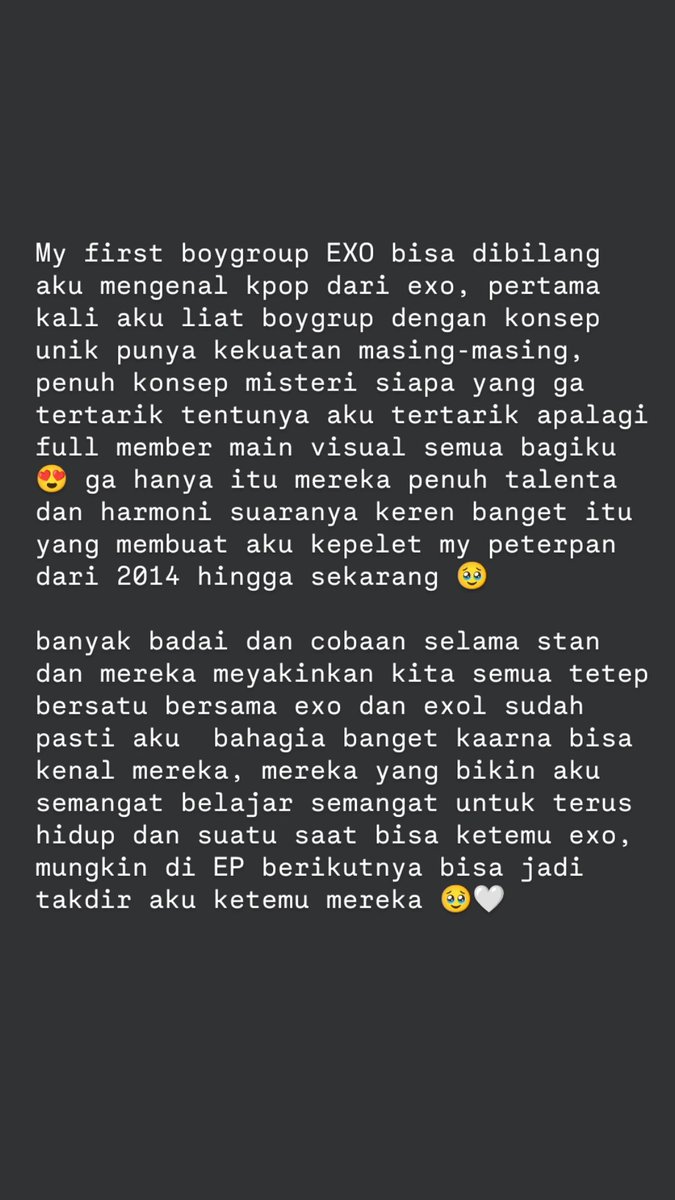 seulhyuksi's tweet photo. @spring_cherry27 Happy EXO-L Day
L1485 ALWAYS
#HappyEXOLDay
#12YearsofEXOLove
#EXOL12thAnniversary
@weareoneEXO https://t.co/Mgk8WwcD5o