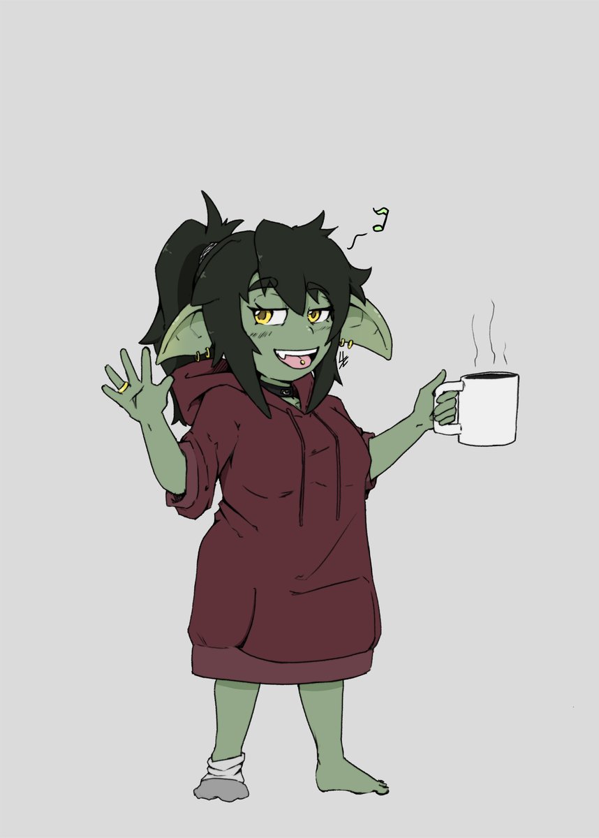 VoxxxenD's tweet photo. LinesSensai's new video on how to draw shortstacks inspired me to make a goblin gal.
#Gobbo #ShortStack #Furryartist #sfw #VoxxenDraws https://t.co/ACVxv5WwQe