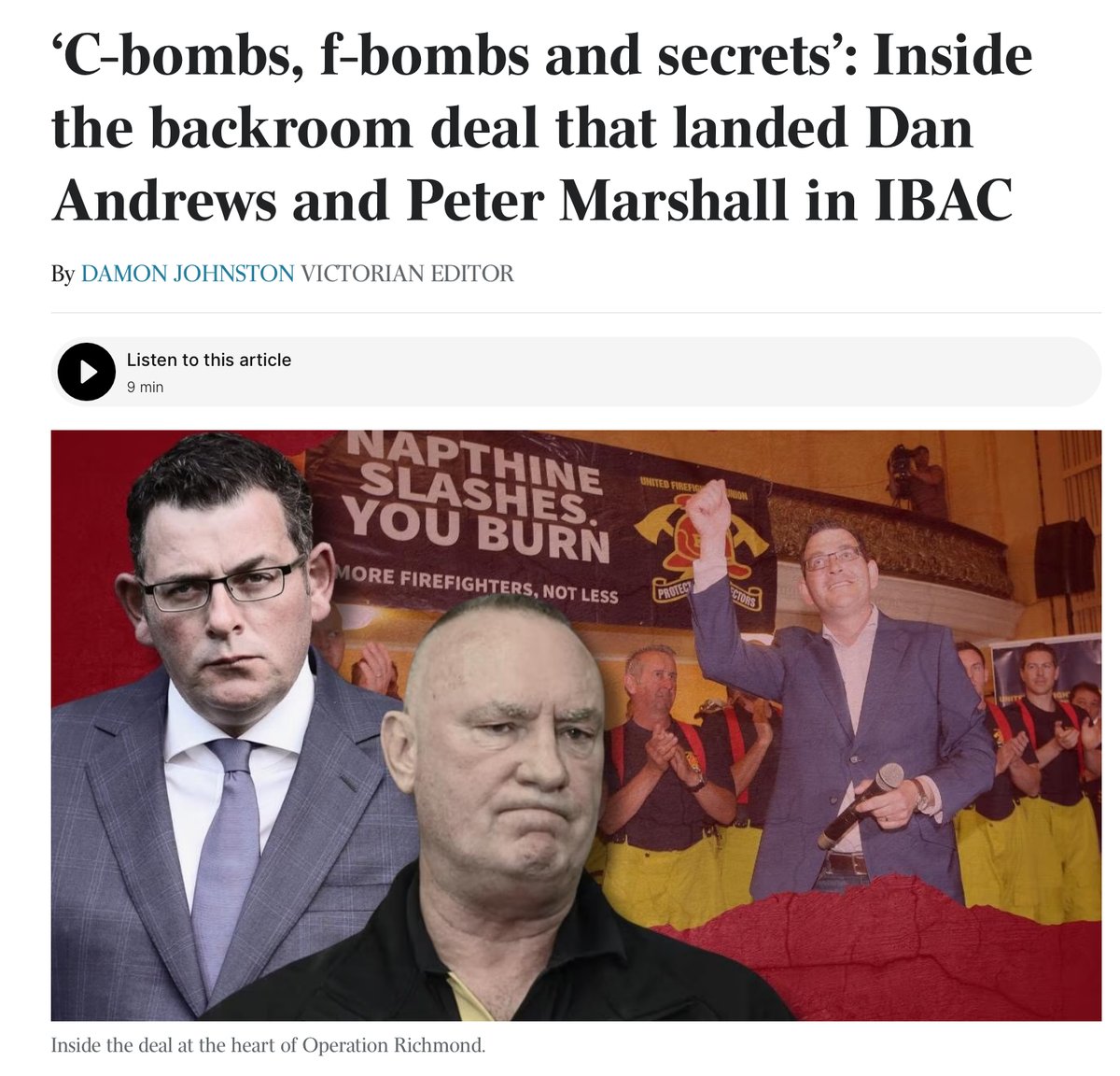 craigkellyAFEE's tweet photo. With Dan Andrews and Albanese, Australia has become one of the most corrupt nations in the world. https://t.co/7iw1bgg9l8