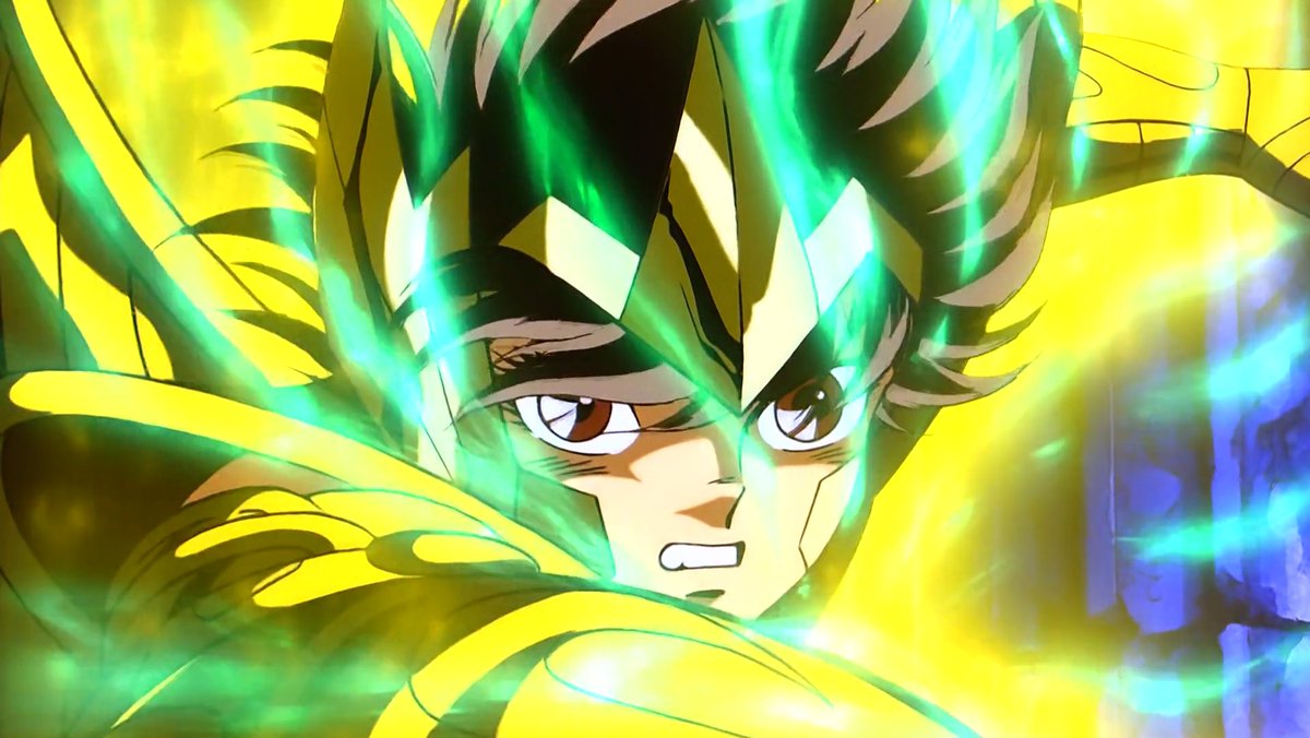 SeiKikChannel's tweet photo. Seiya, wearing the Sagittarius Cloth, confronts Phoebus Abel. The god does not understand the feelings of doubt and fear that arise when facing Athena's Saints. (Taken from the film)

#SaintSeiya #LosCaballerosdelZodiaco #Abel #SeiyadePegaso https://t.co/JNKxYKW3zr